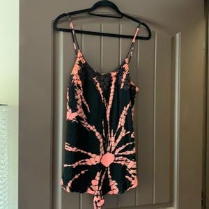 💫CLOSING SALE💫Native rose tie dye romper